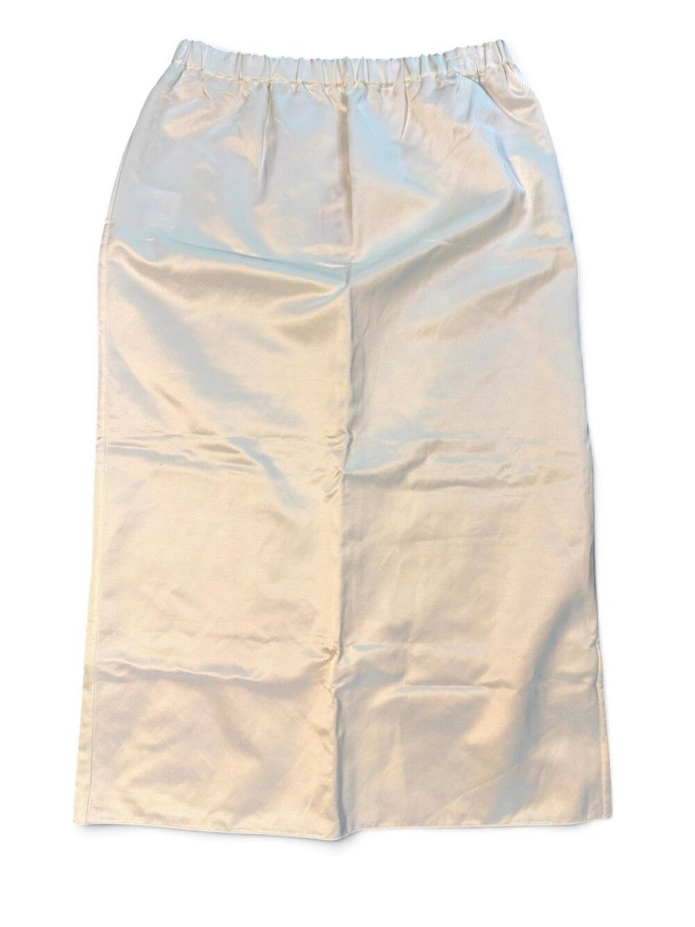 MARNI - Off-white Shimmer Textured Midi Skirt - Size IT 42, NWT
